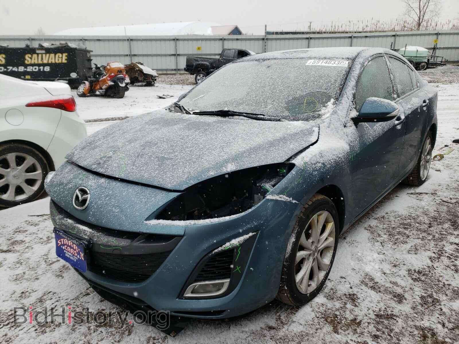 2010 MAZDA 3 - VIN: JM1BL1S58A1165675 - Фото 2