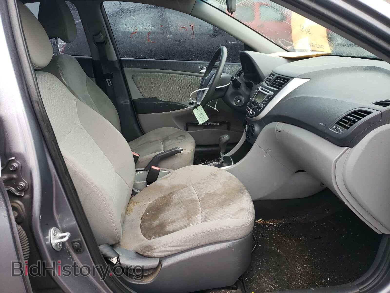 2013 HYUNDAI ACCENT - VIN: KMHCT4AEXDU471587 - Фото 5