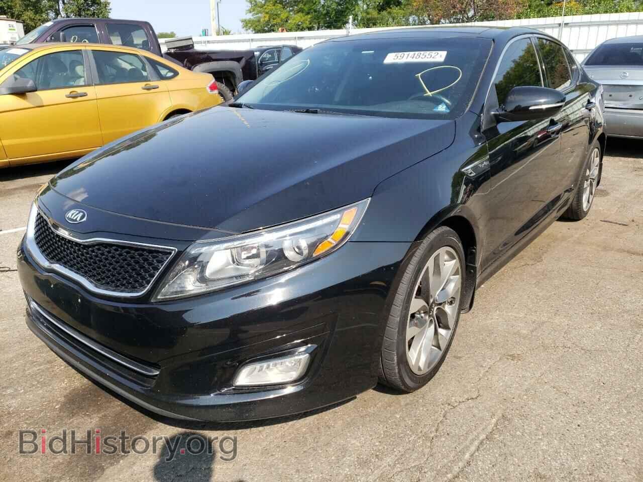 2014 KIA OPTIMA - VIN: 5XXGR4A67EG348446 - Фото 2