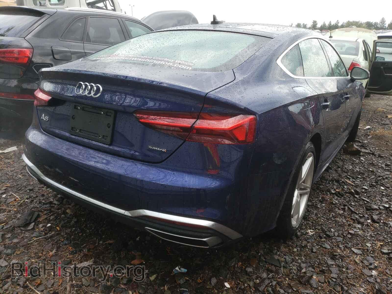 2021 AUDI A5 - VIN: WAUFACF52MA028052 - Фото 4
