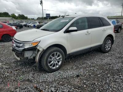 2014 Ford EDGE SEL, white — VIN 2FMDK3JC8EBA70885, Copart