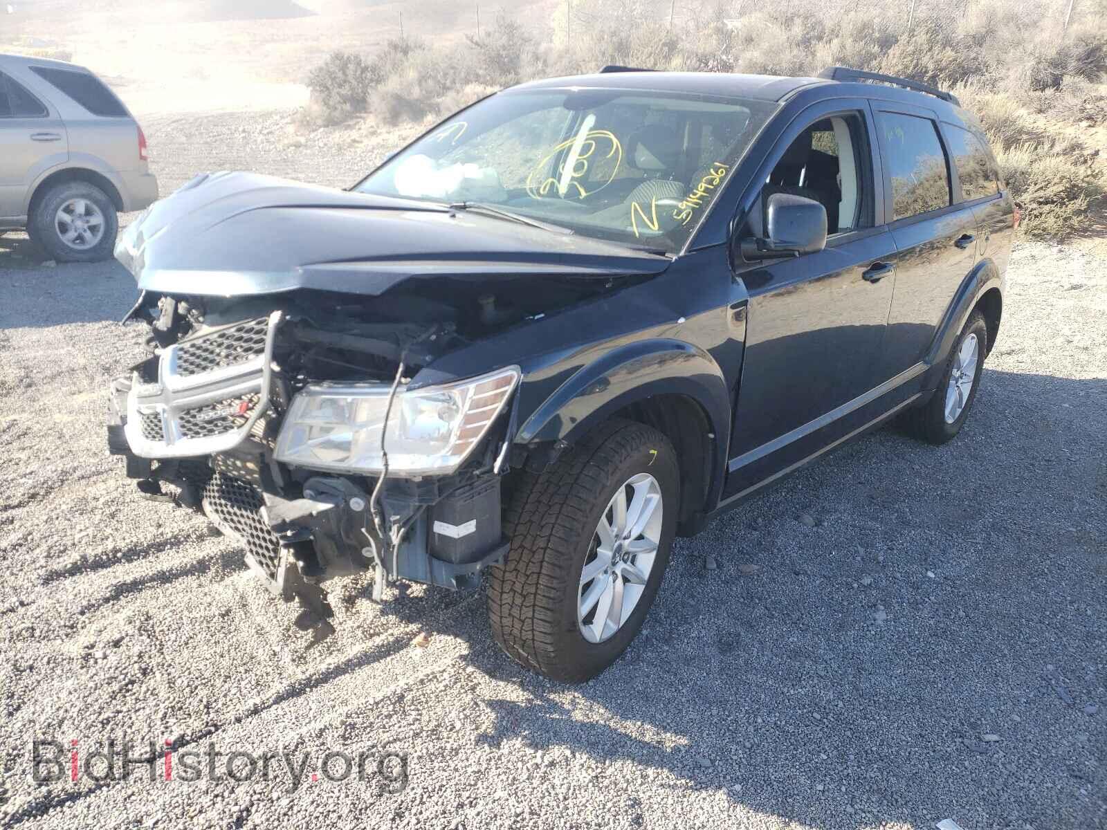 2014 DODGE JOURNEY - VIN: 3C4PDDBG1ET108321 - Фото 2