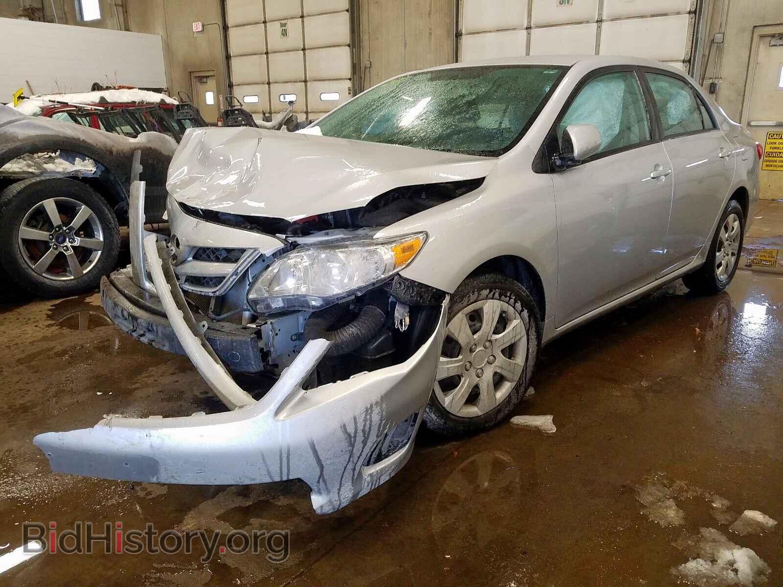 2012 TOYOTA COROLLA BA - VIN: 2T1BU4EE8CC806042 - Фото 2