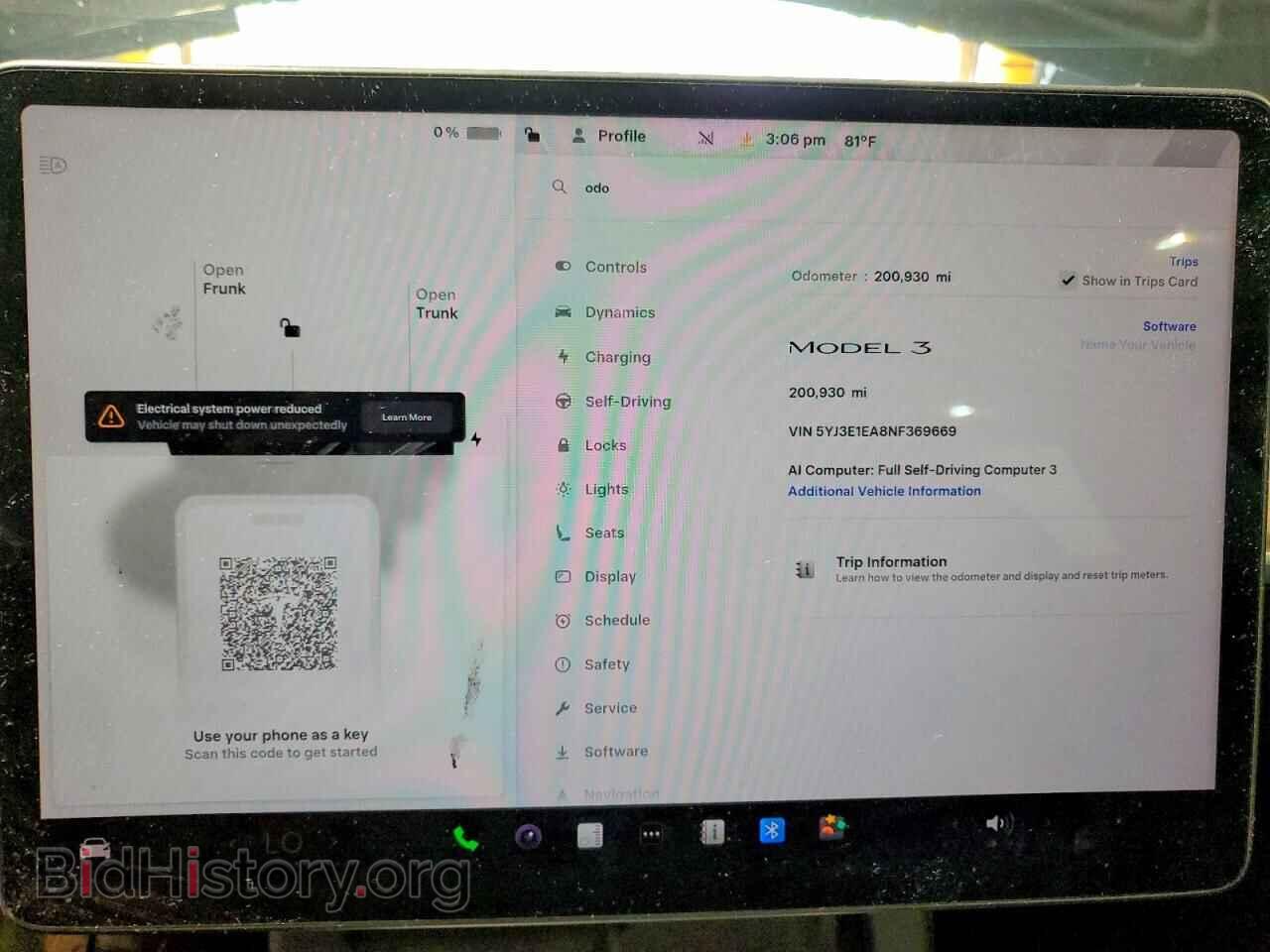 2022 TESLA MODEL 3 - VIN: 5YJ3E1EA8NF369669 - Photo 9
