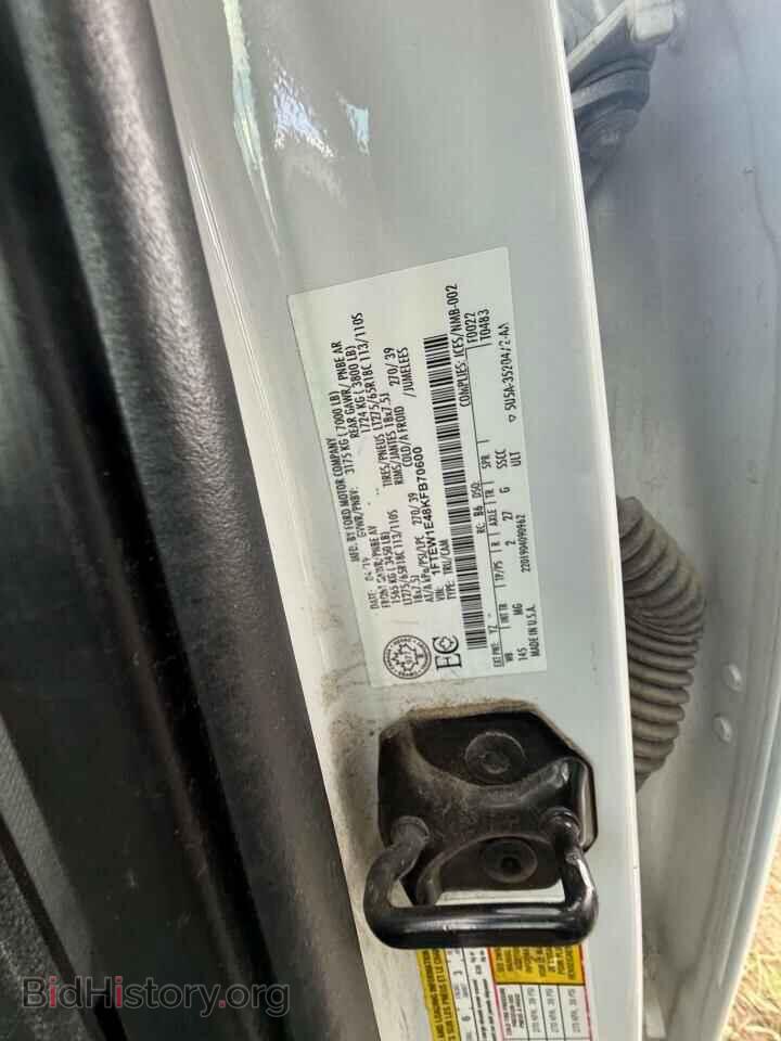 2019 FORD F-150 - VIN: 1FTEW1E48KFB70600 - Фото 9