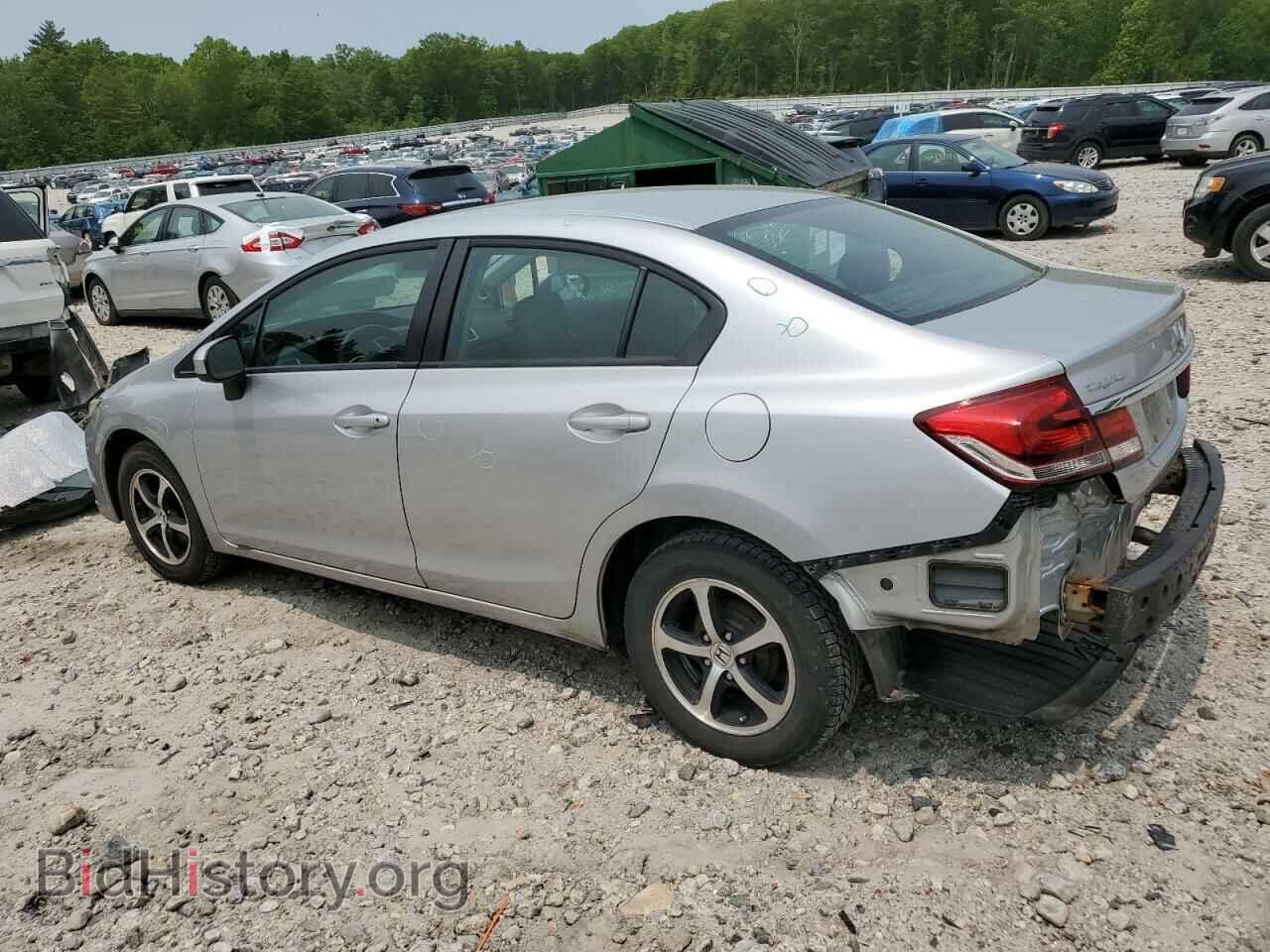 2015 HONDA CIVIC - VIN: 19XFB2F77FE254325 - Фото 2
