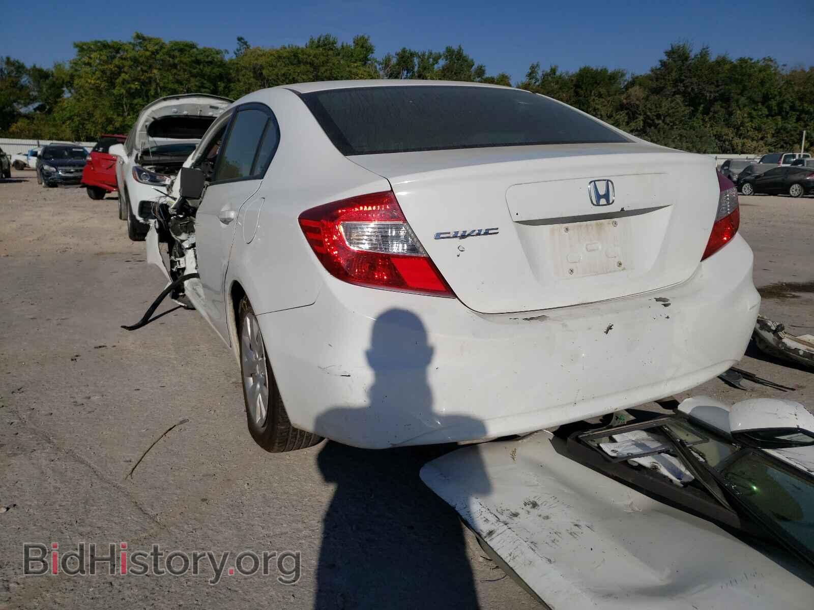 2012 HONDA CIVIC - VIN: 2HGFB2F50CH567586 - Photo 3
