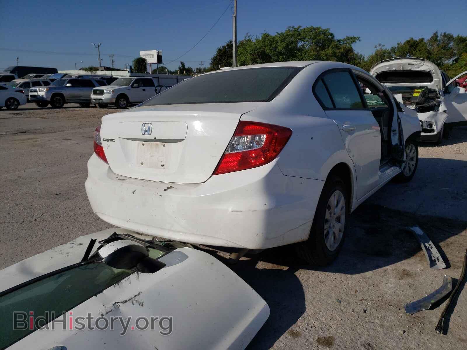 2012 HONDA CIVIC - VIN: 2HGFB2F50CH567586 - Photo 4