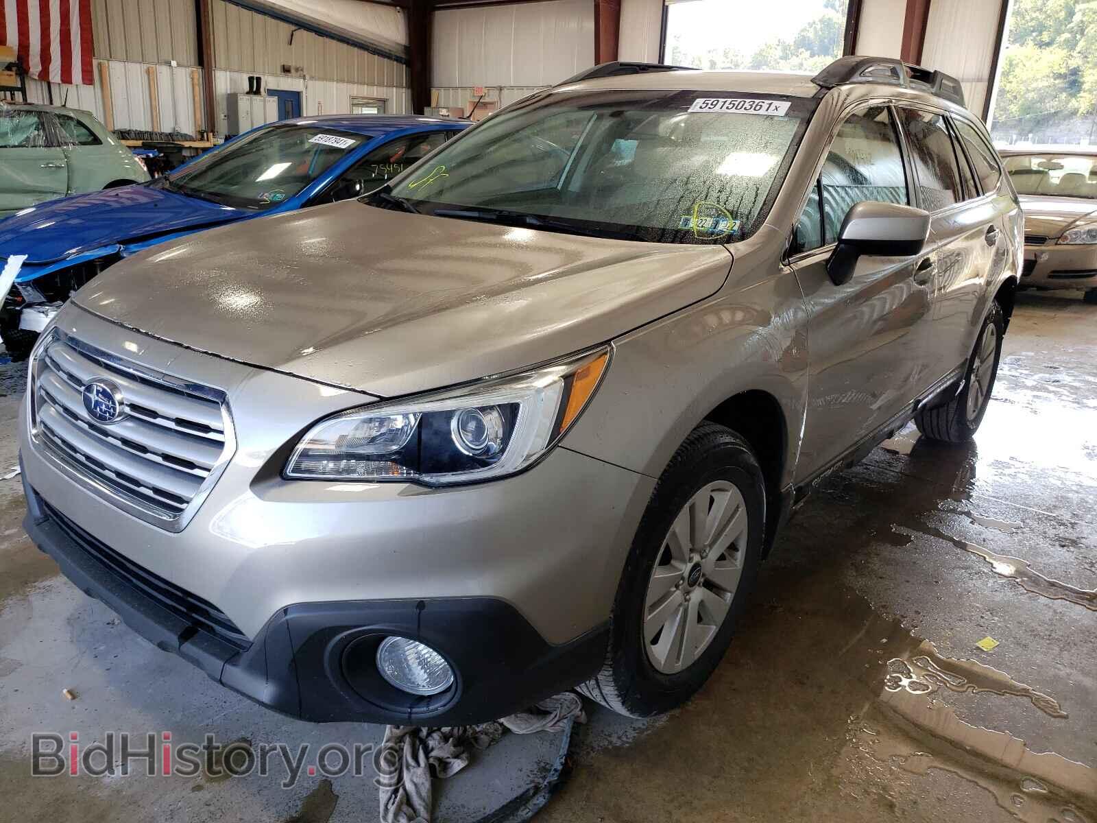 2016 SUBARU OUTBACK - VIN: 4S4BSACC8G3315406 - Фото 2