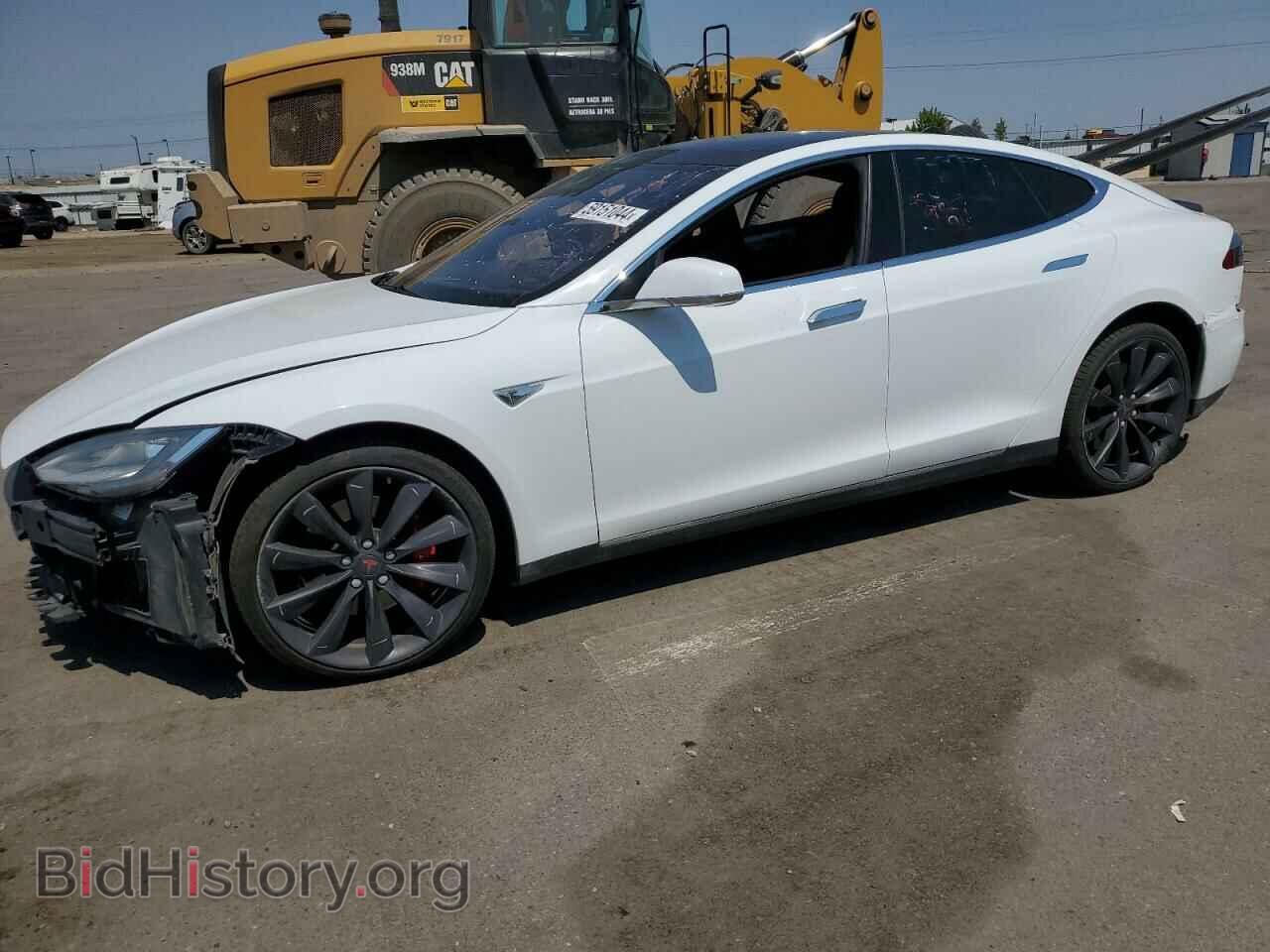 Photo 5YJSA1H4XFF084454 - TESLA MODEL S 2015
