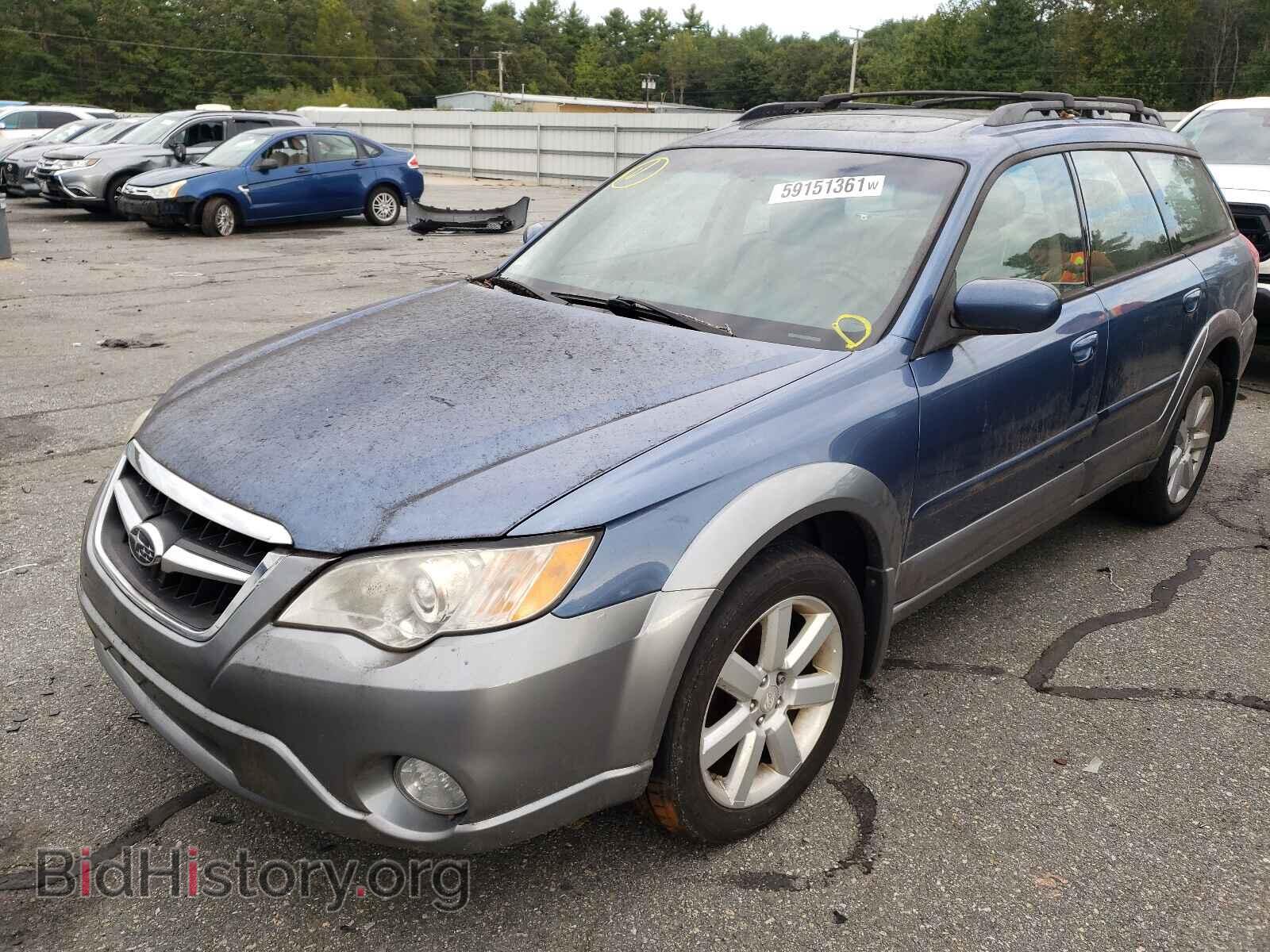 2008 SUBARU OUTBACK - VIN: 4S4BP62C887322947 - Фото 2