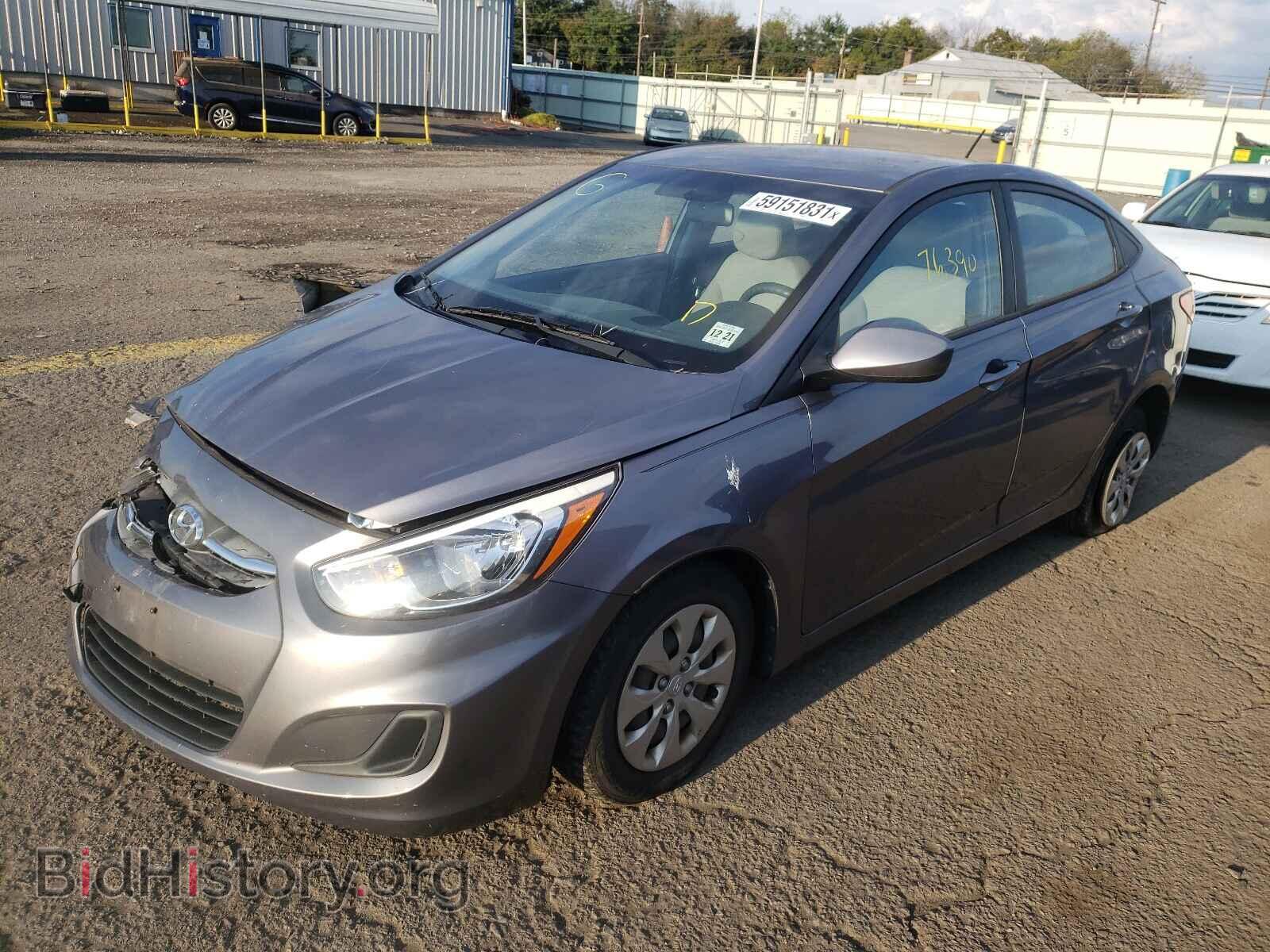 2016 HYUNDAI ACCENT - VIN: KMHCT4AE2GU035725 - Фото 2