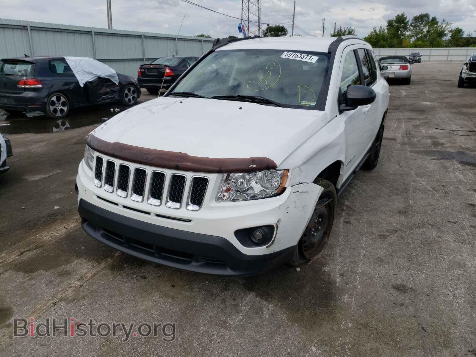 2012 JEEP COMPASS - VIN: 1C4NJDABXCD606560 - Фото 2