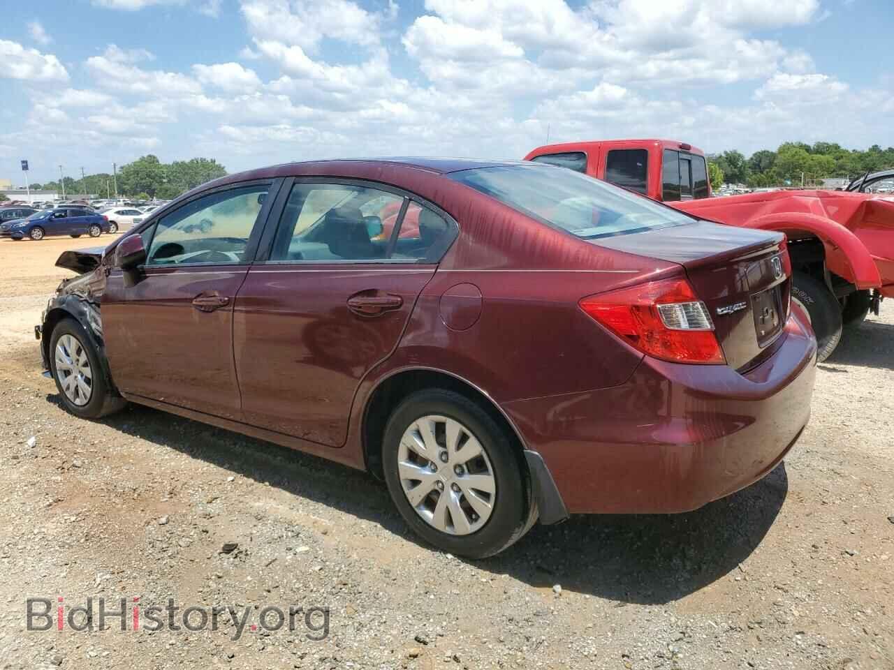 2012 HONDA CIVIC - VIN: 19XFB2F57CE075731 - Фото 2