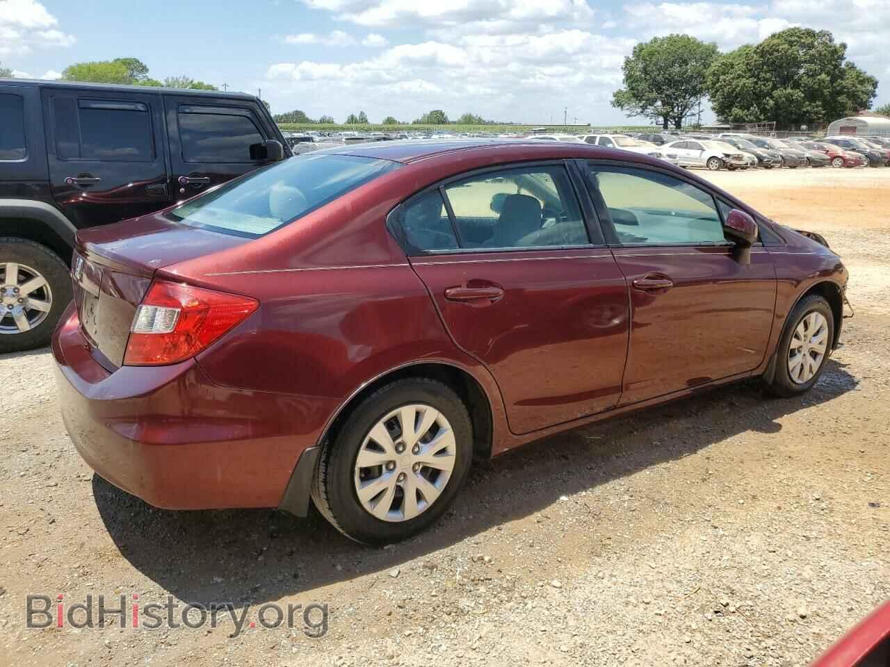 2012 HONDA CIVIC - VIN: 19XFB2F57CE075731 - Фото 3