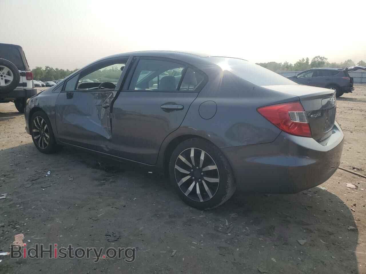 2012 HONDA CIVIC - VIN: 2HGFB2F52CH585166 - Фото 2