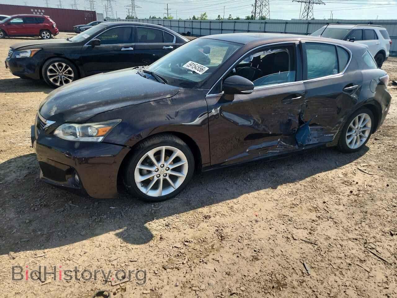 Фотография JTHKD5BH4C2113566 - LEXUS CT 200 2012