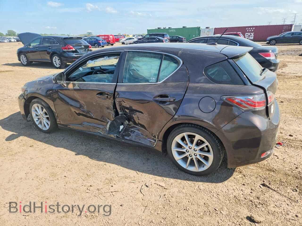 2012 LEXUS CT 200 - VIN: JTHKD5BH4C2113566 - Photo 2