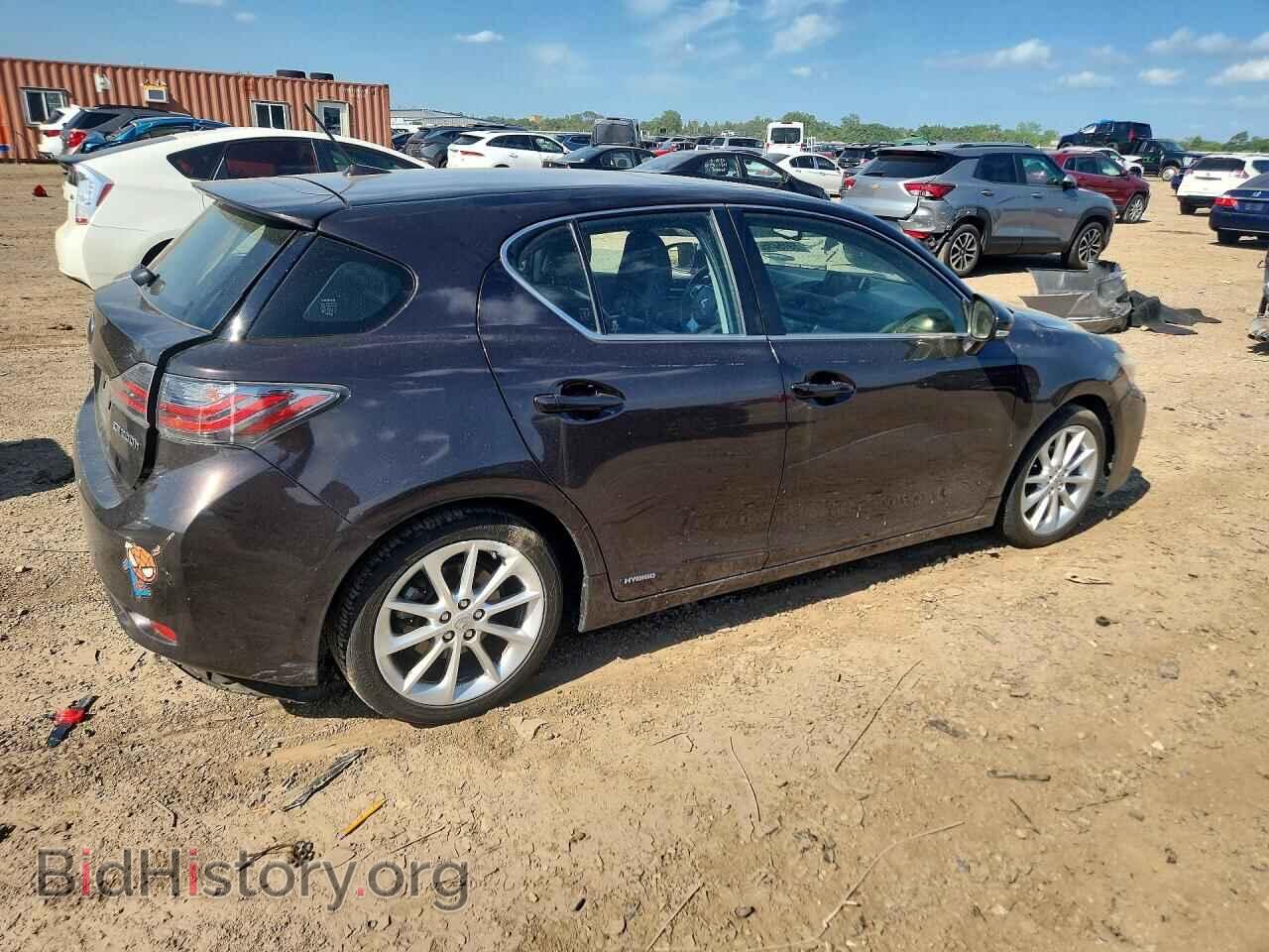 2012 LEXUS CT 200 - VIN: JTHKD5BH4C2113566 - Photo 3