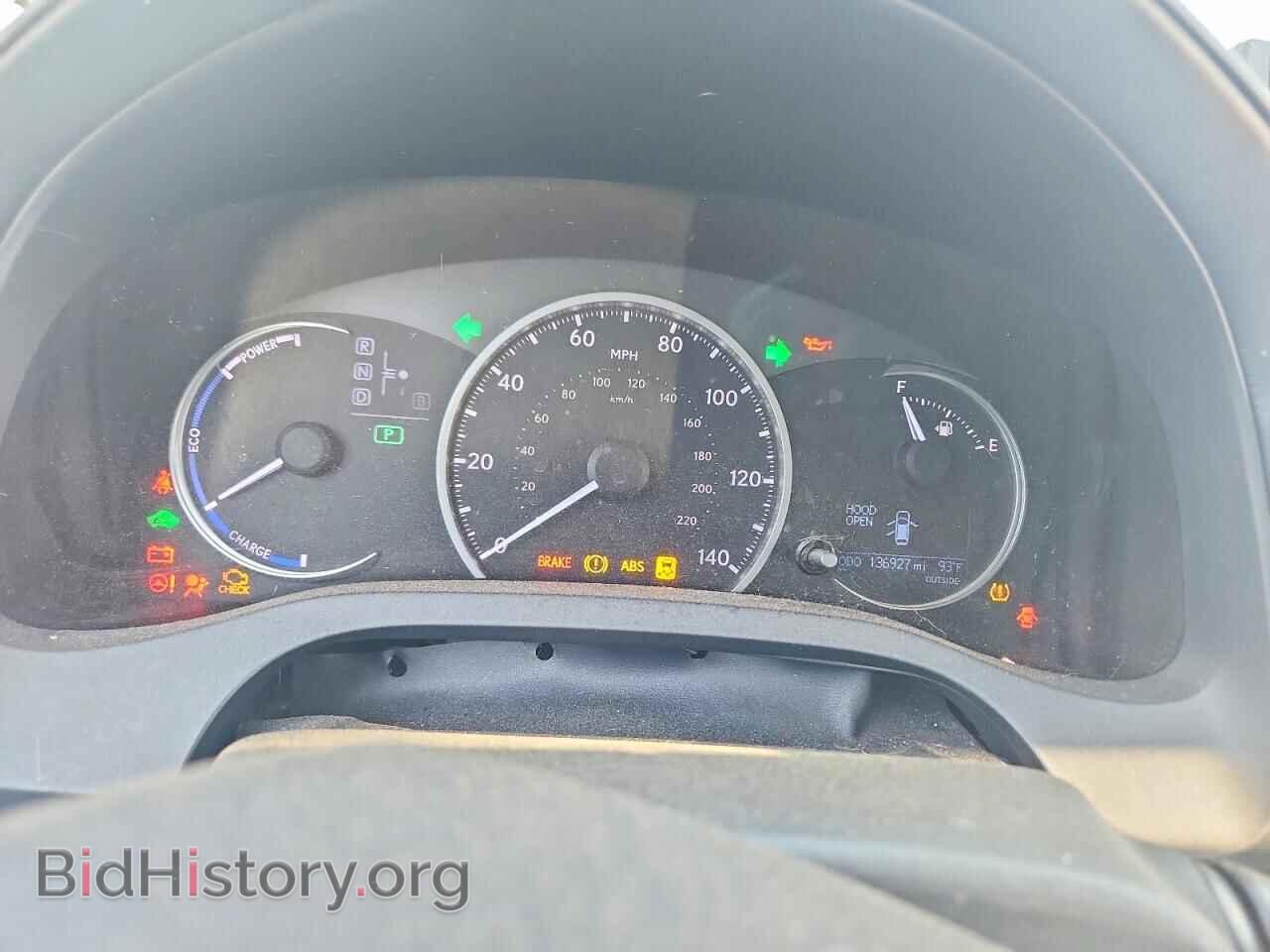 2012 LEXUS CT 200 - VIN: JTHKD5BH4C2113566 - Photo 9