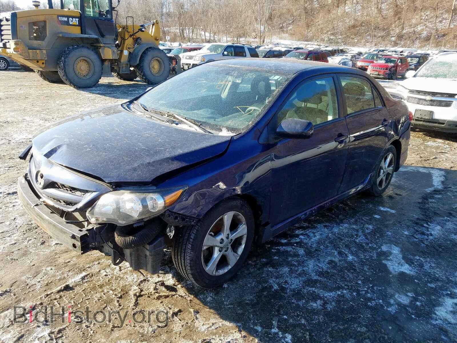 2013 TOYOTA COROLLA BA - VIN: 2T1BU4EE2DC062410 - Фото 2