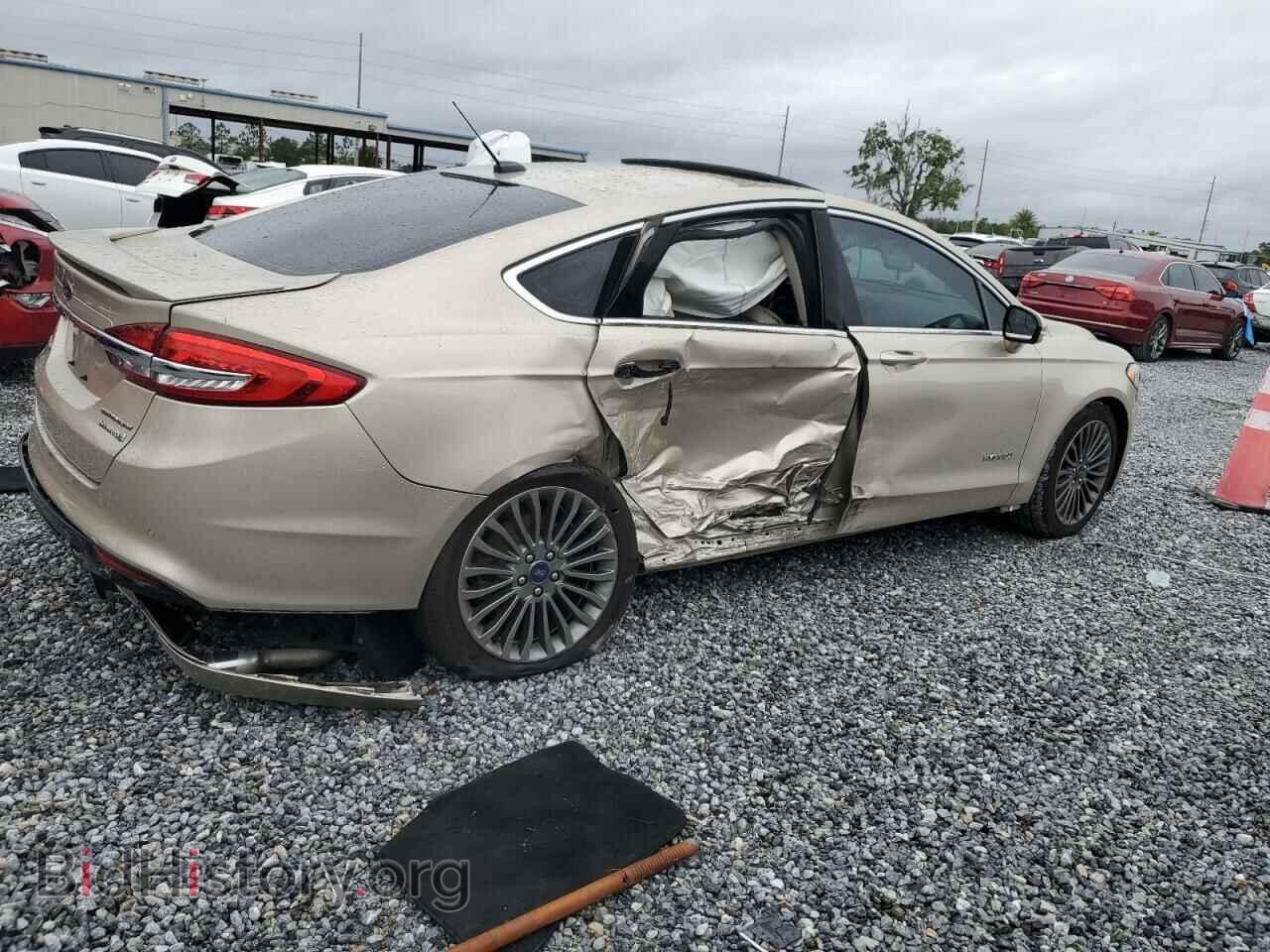 2017 FORD FUSION - VIN: 3FA6P0RU5HR359714 - Фото 3