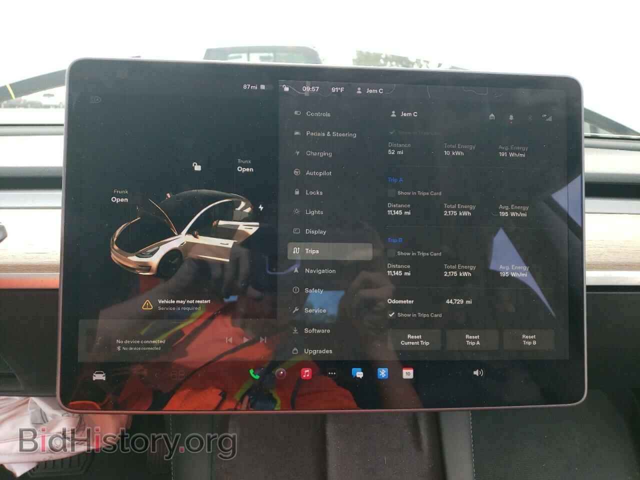 2021 TESLA MODEL 3 - VIN: 5YJ3E1EA6MF919742 - Photo 9