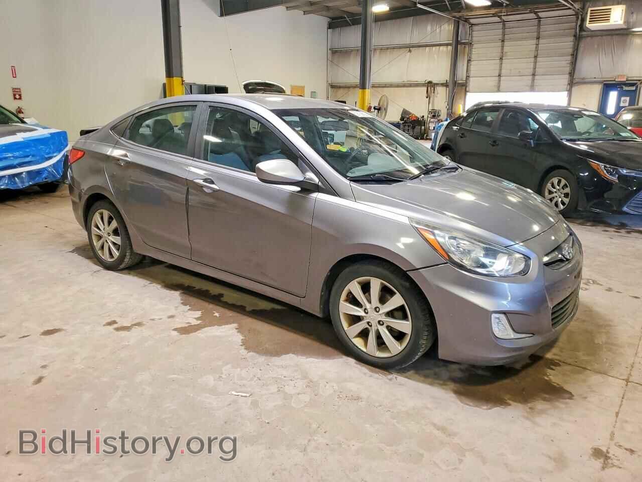 2013 HYUNDAI ACCENT - VIN: KMHCU4AE8DU489745 - Фото 4