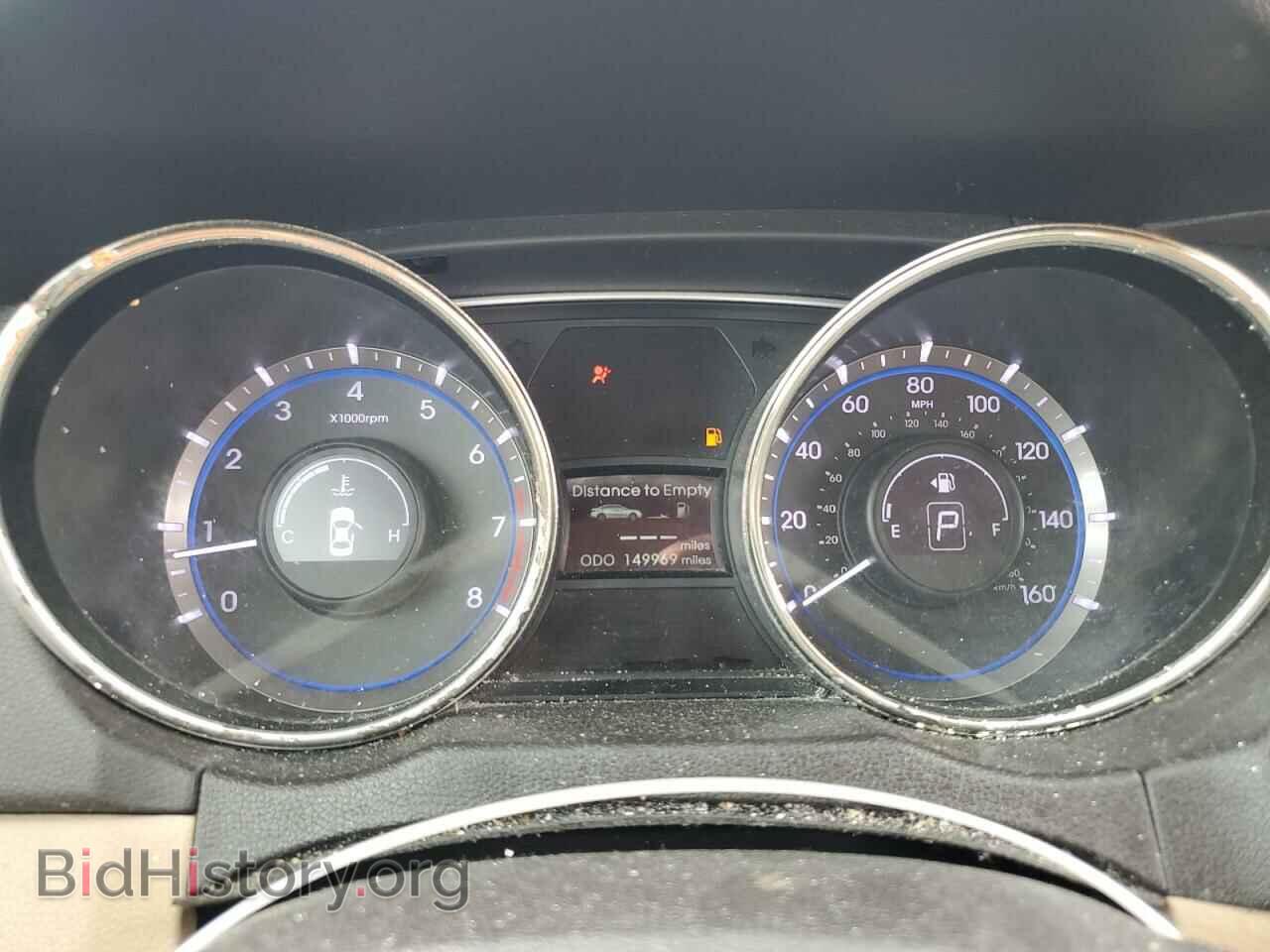 2012 HYUNDAI SONATA - VIN: 5NPEB4AC1CH460470 - Фото 9