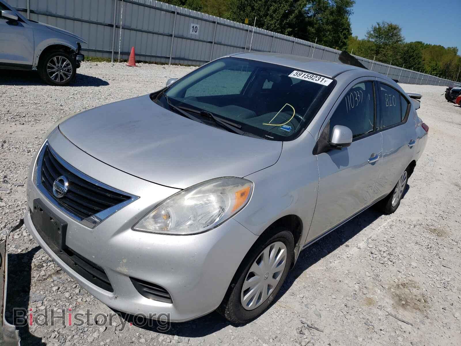 2014 NISSAN VERSA - VIN: 3N1CN7AP4EL821537 - Фото 2