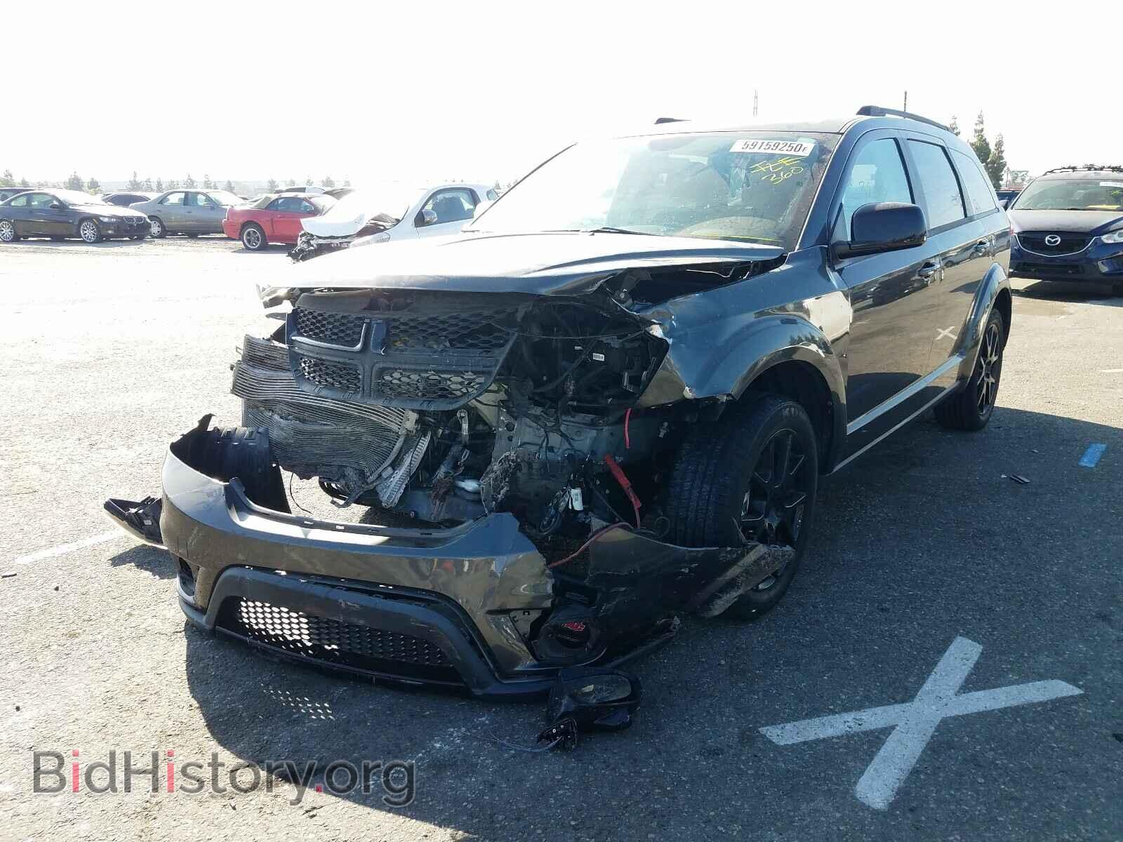 2017 DODGE JOURNEY - VIN: 3C4PDCBG1HT670735 - Фото 2