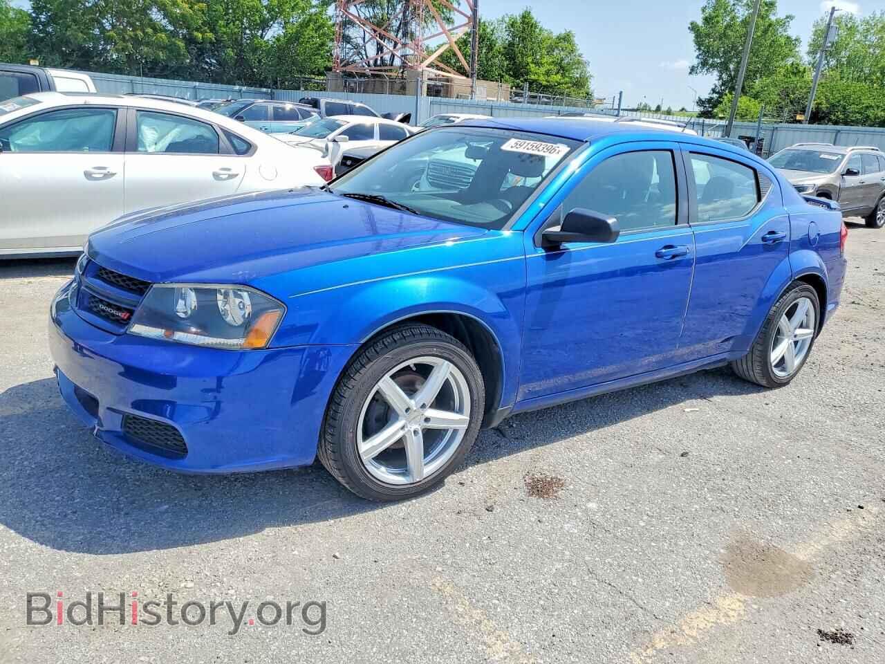 Photo 1C3CDZAG4EN161435 - DODGE AVENGER 2014