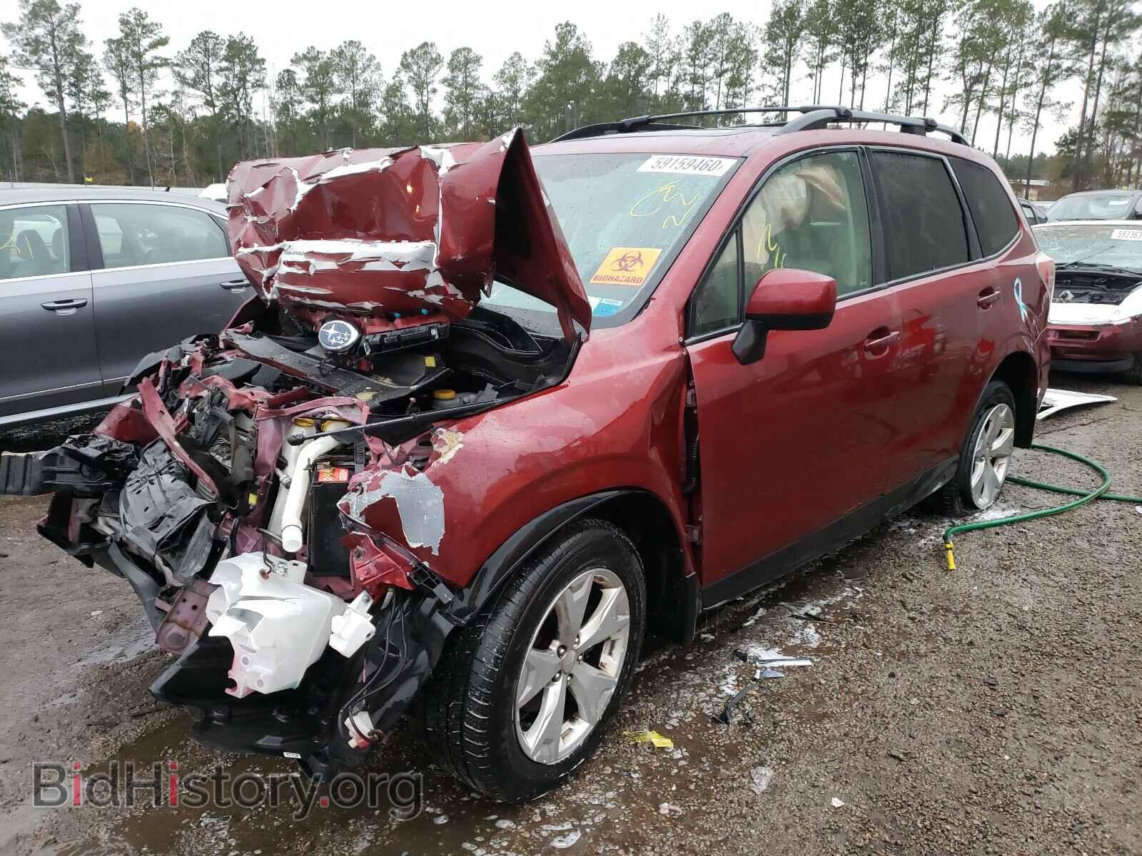 2015 SUBARU FORESTER - VIN: JF2SJADC8FH580870 - Фото 2