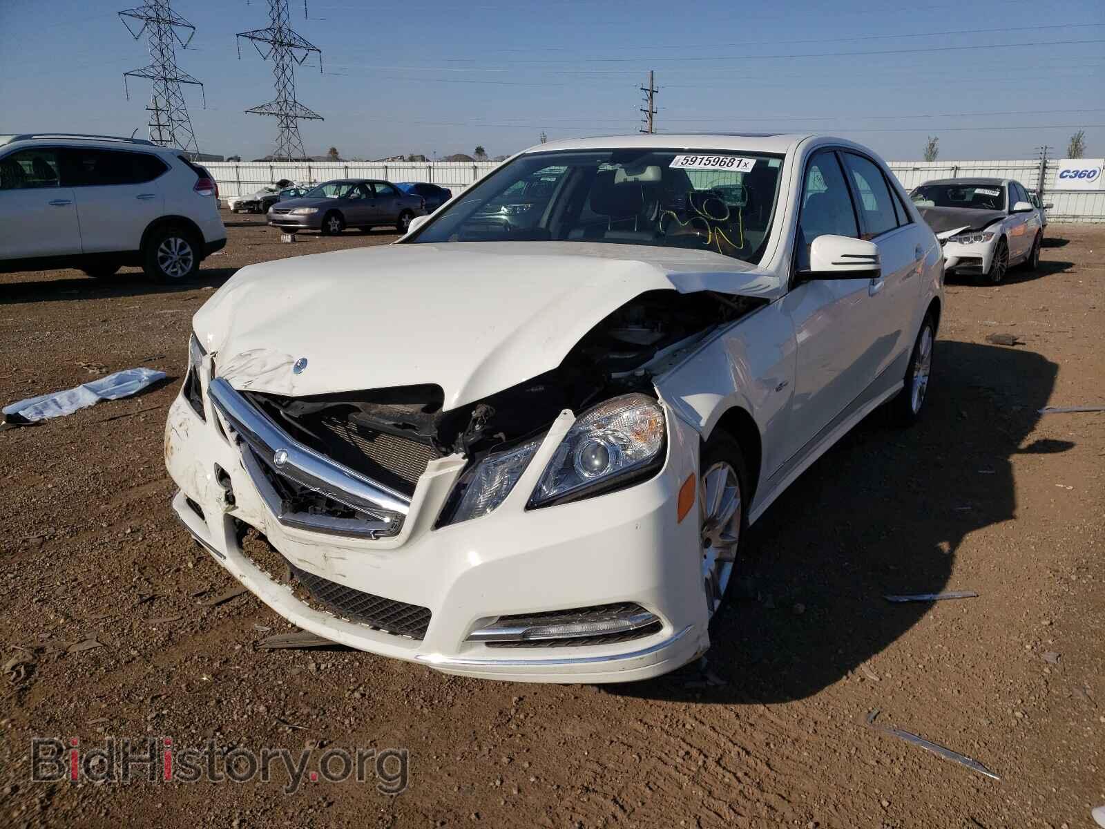 2012 MERCEDES-BENZ E-CLASS - VIN: WDDHF8JB7CA532852 - Фото 2