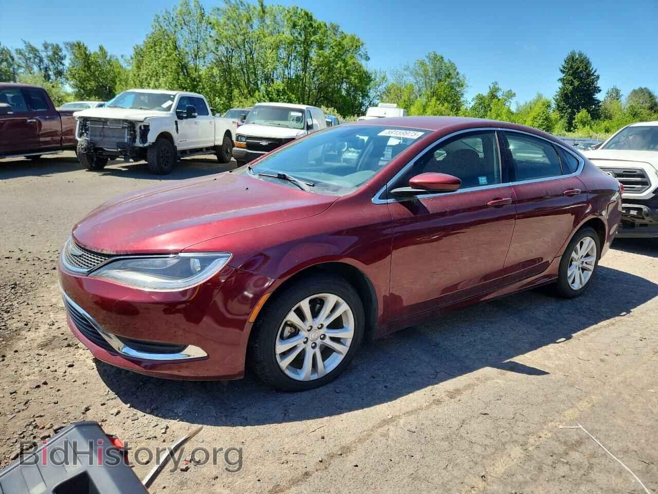 Фотография 1C3CCCAB4FN584666 - CHRYSLER 200 2015