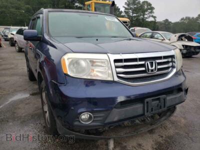 2014 Honda PILOT Pilot Tour, синий — VIN 5FNYF3H96EB022292, Copart