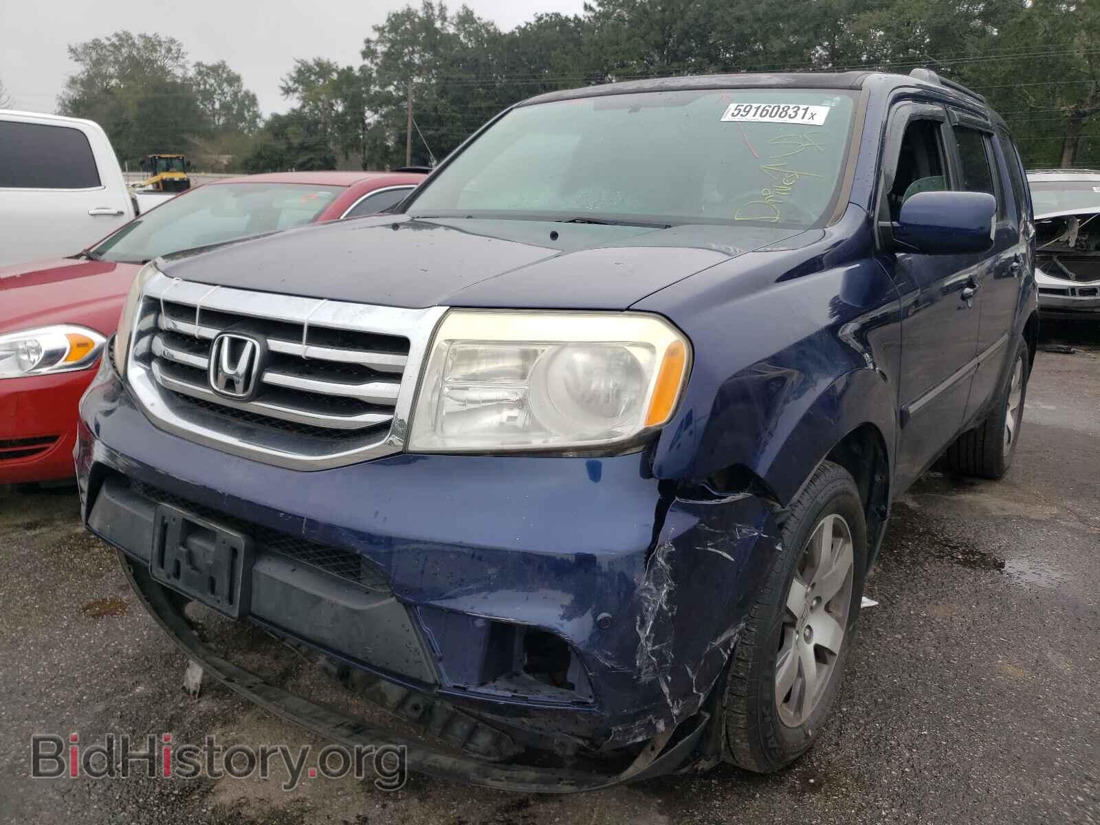2014 HONDA PILOT - VIN: 5FNYF3H96EB022292 - Фото 2