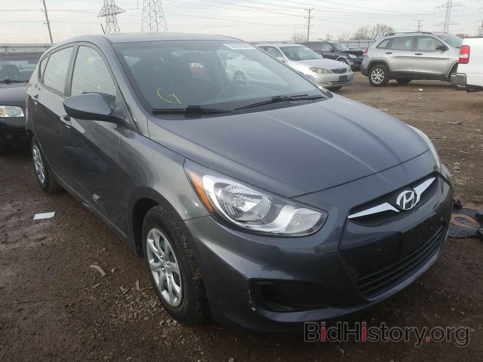 Photo KMHCT5AE0CU003887 - HYUNDAI ACCENT 2012