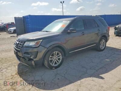 2016 Ford EXPLORER XLT, gray — VIN 1FM5K7DH6GGB70594, Copart