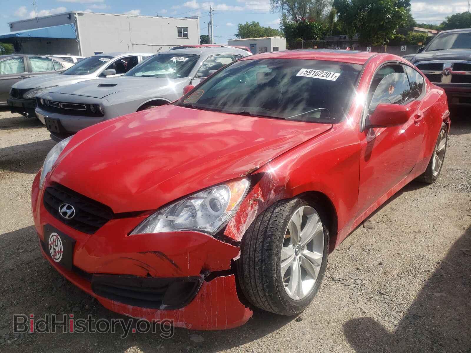 2012 HYUNDAI GENESIS - VIN: KMHHT6KD8CU067841 - Фото 2