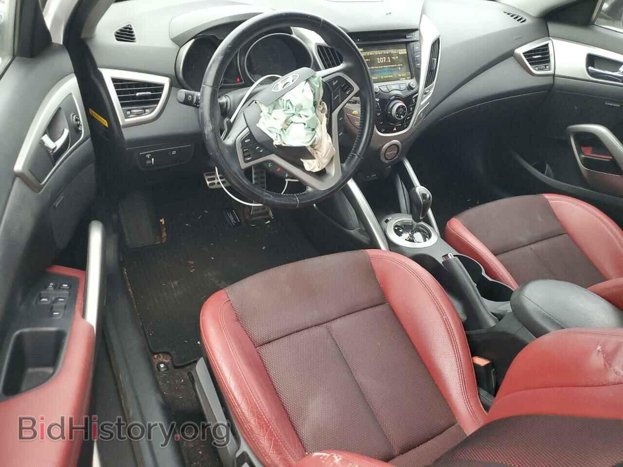 2014 HYUNDAI VELOSTER - VIN: KMHTC6AD5EU199292 - Фото 8