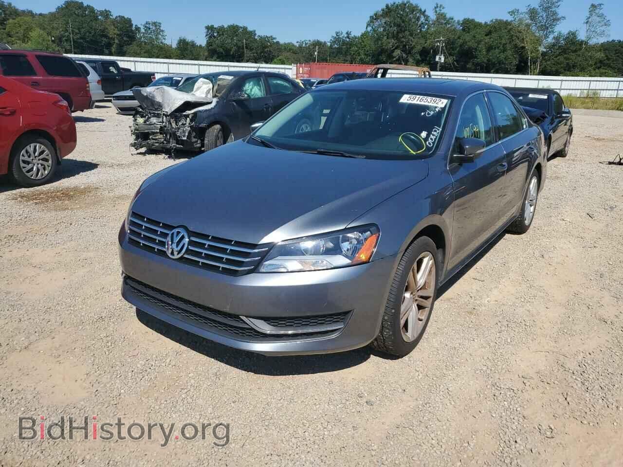 2014 VOLKSWAGEN PASSAT - VIN: 1VWBN7A33EC008821 - Фото 2