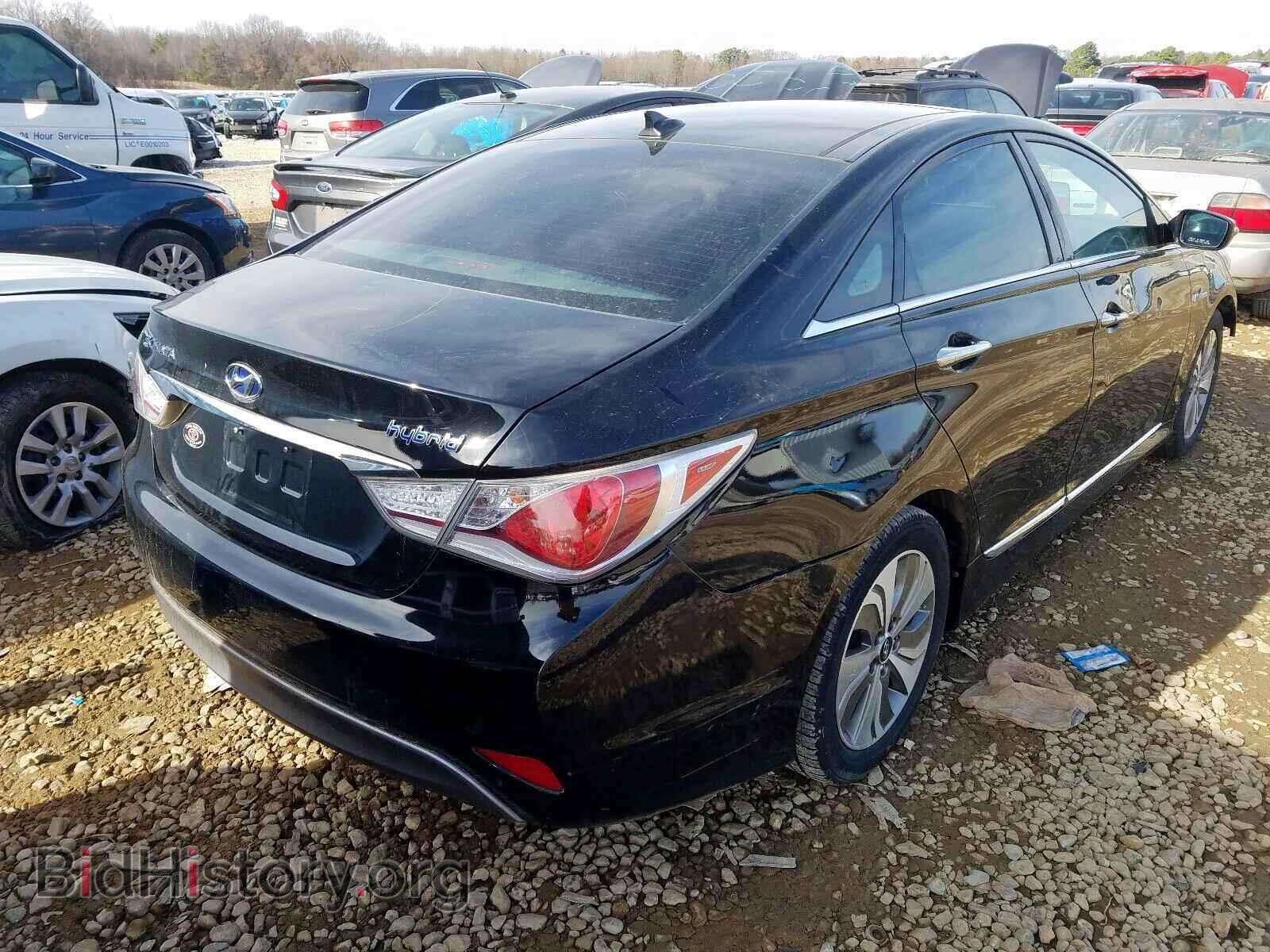 2014 HYUNDAI SONATA - VIN: KMHEC4A46EA110683 - Фото 4