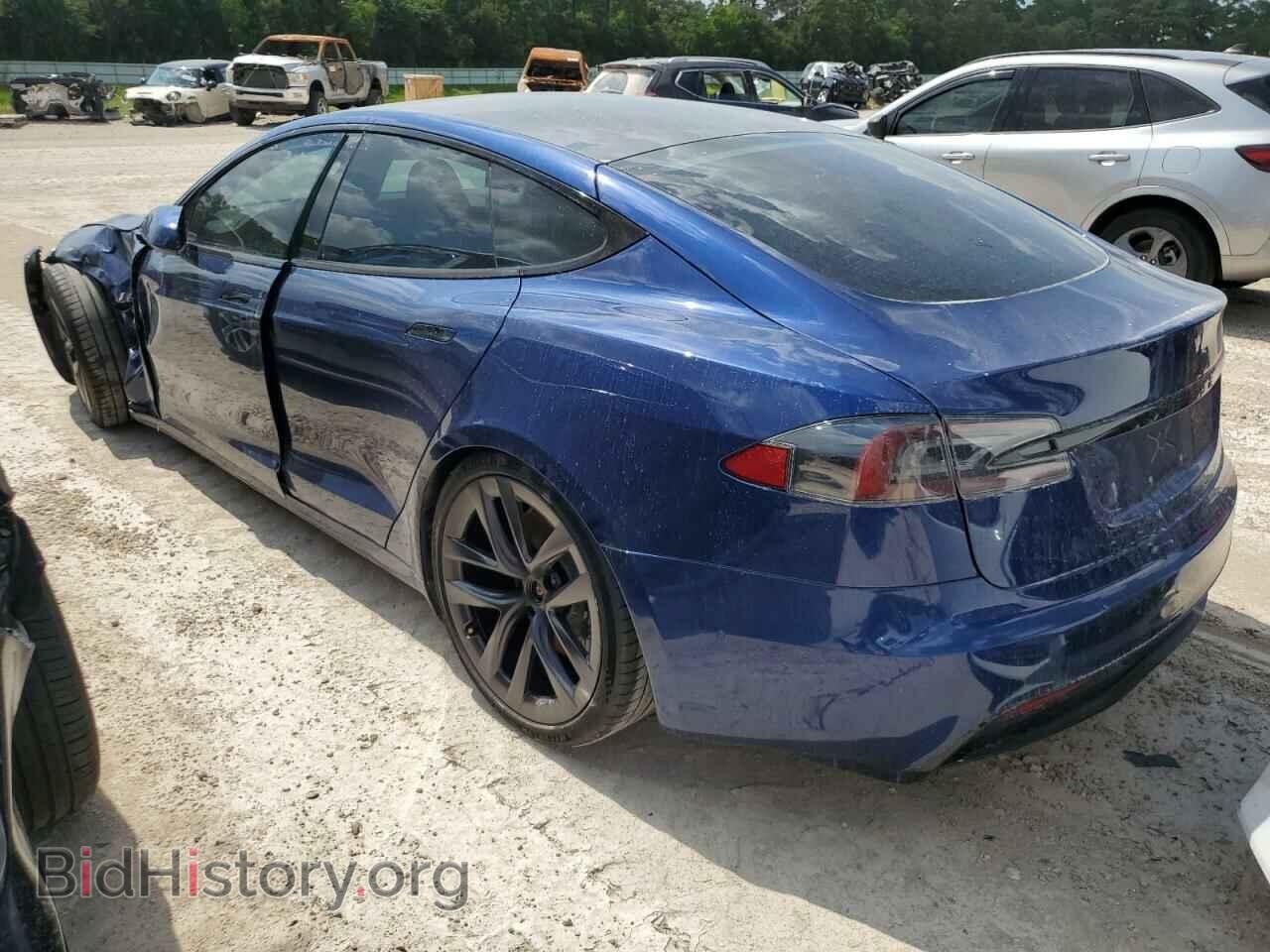 2021 TESLA MODEL S - VIN: 5YJSA1E56MF440070 - Фото 2