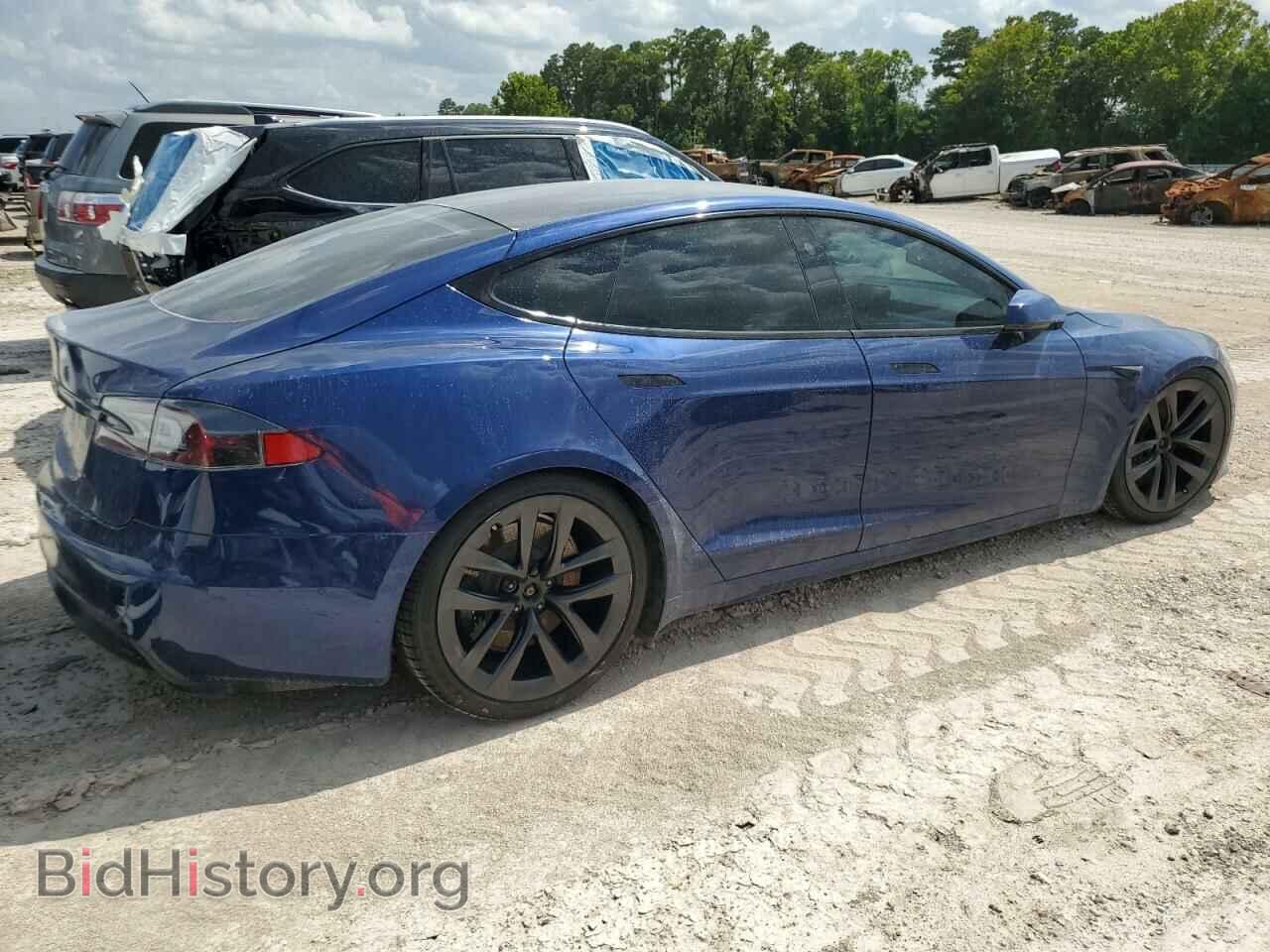 2021 TESLA MODEL S - VIN: 5YJSA1E56MF440070 - Фото 3