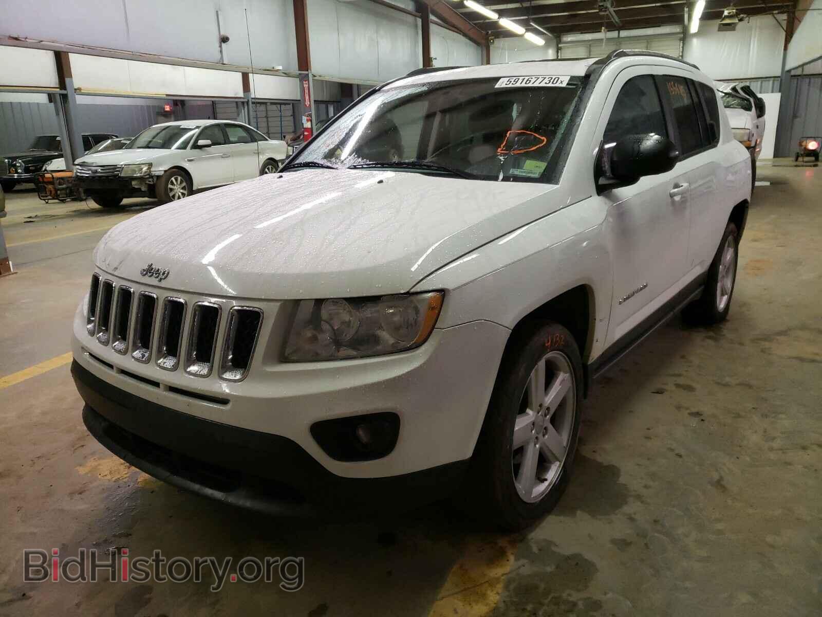 2012 JEEP COMPASS - VIN: 1C4NJCCBXCD660447 - Фото 2