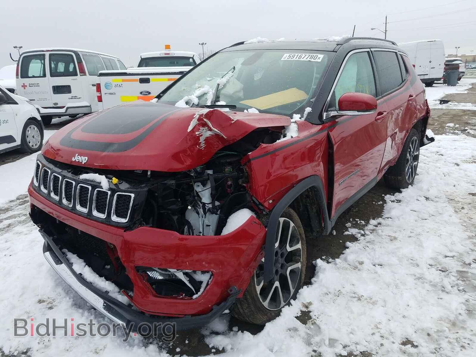 2019 JEEP COMPASS - VIN: 3C4NJDCB6KT659701 - Фото 2