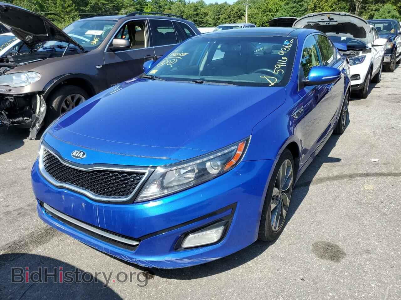 2014 KIA OPTIMA - VIN: 5XXGR4A64EG334195 - Фото 2