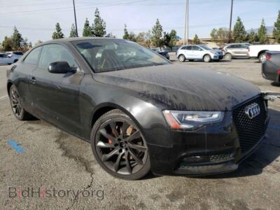 2013 Audi A5 A5 Premium, black — VIN WAULFAFR2DA050189, Copart