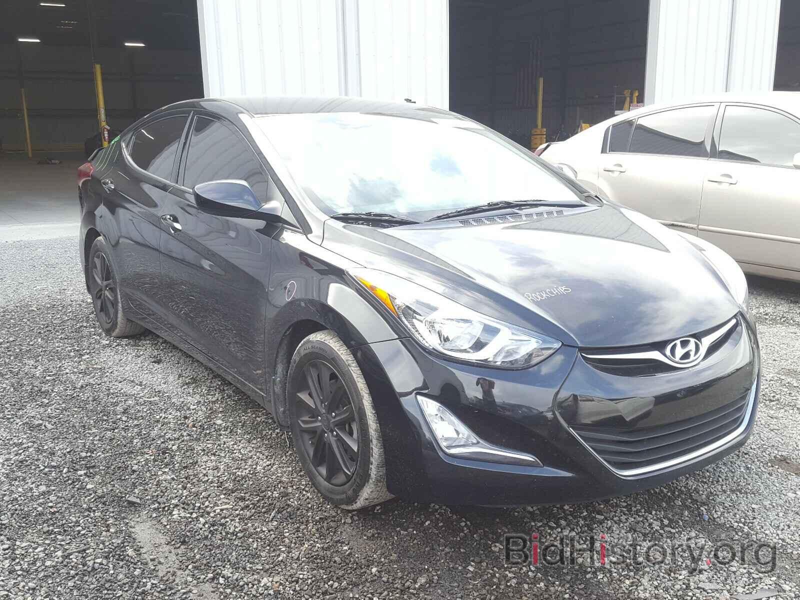 Photo 5NPDH4AE4GH781260 - HYUNDAI ELANTRA 2016